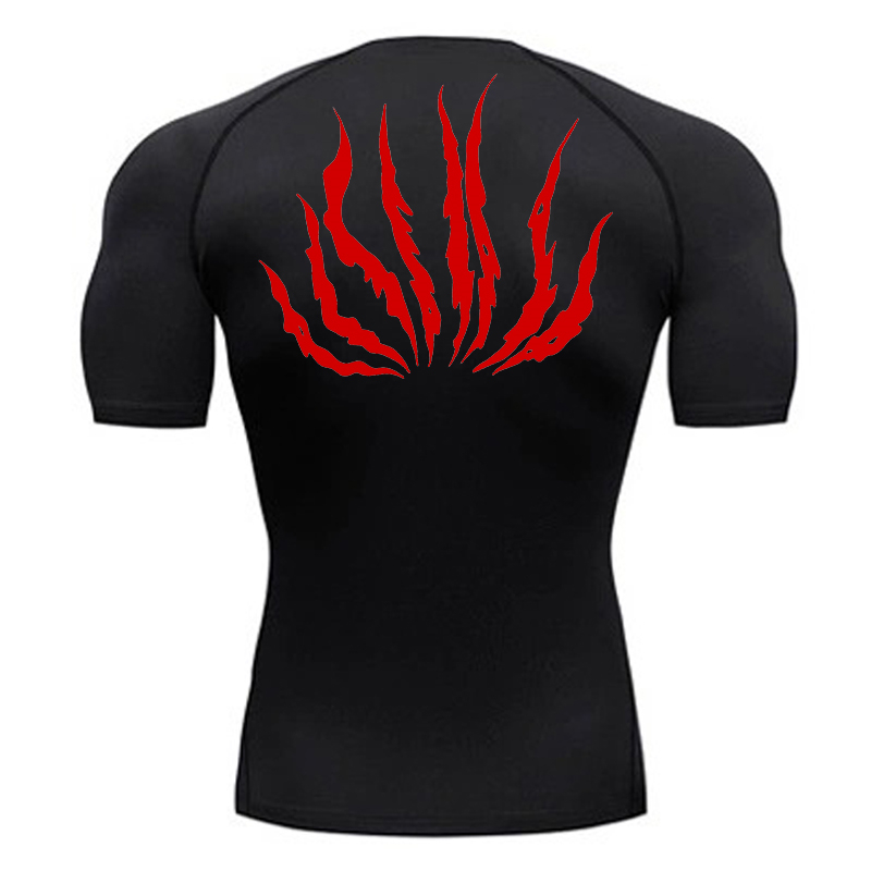Base Layer Top - Impressão gráfica atlético camisetas de secagem