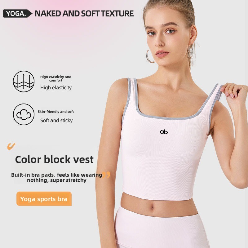 Tank Top Ribbed - Camiseta feminina de verão com alças