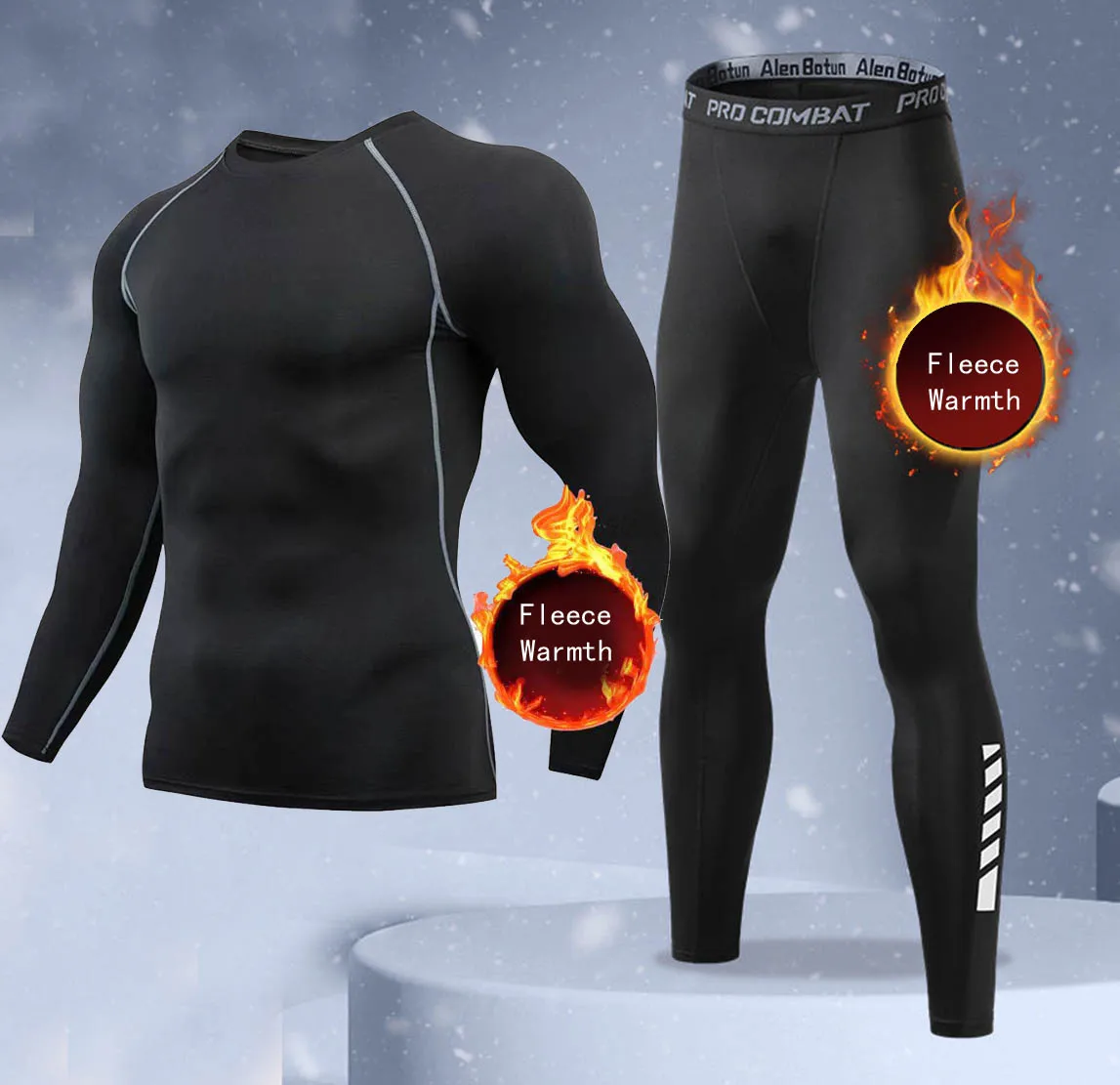 Novo Conjunto de Roupa Interio - Thermal Long John avaliação e preço