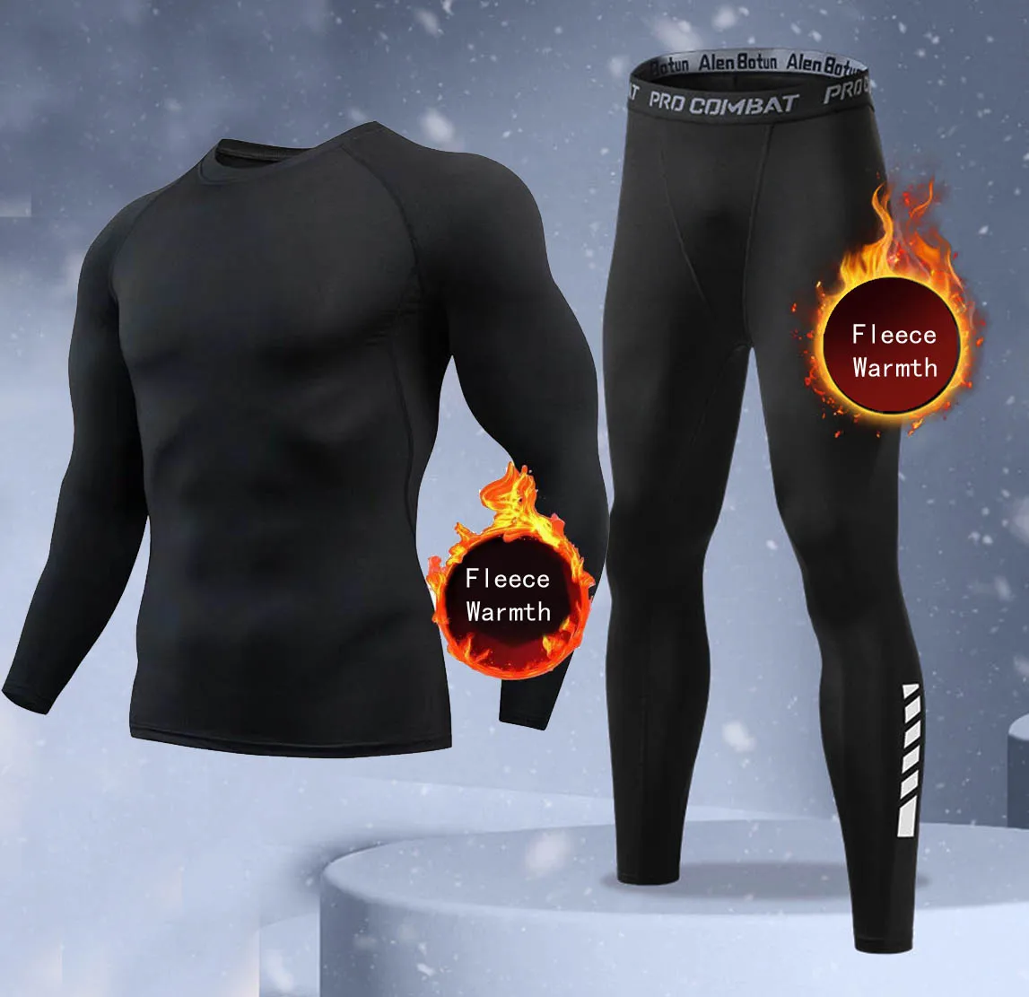 Novo Conjunto de Roupa Interio - Thermal Long John avaliação e preço
