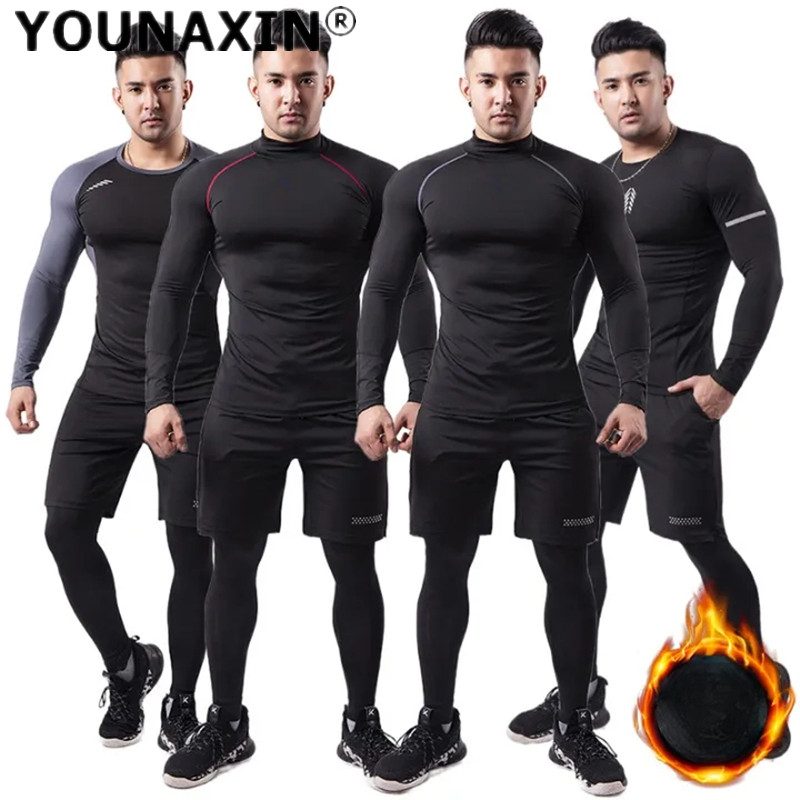 3 peças dos homens de pelúcia  - T Shirt Tight Fit avaliação e preço