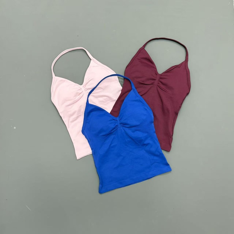 Top Esportivo Feminino Sem Cos - Suspender Tank Top avaliação e preço