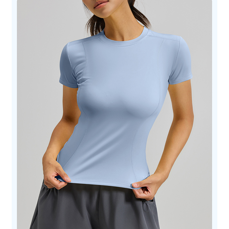 Camiseta de Yoga Feminina Slim - T Shirt Tight Fit avaliação e preço