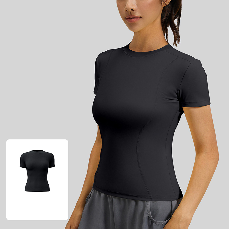 Camiseta de Yoga Feminina Slim - T Shirt Tight Fit avaliação e preço