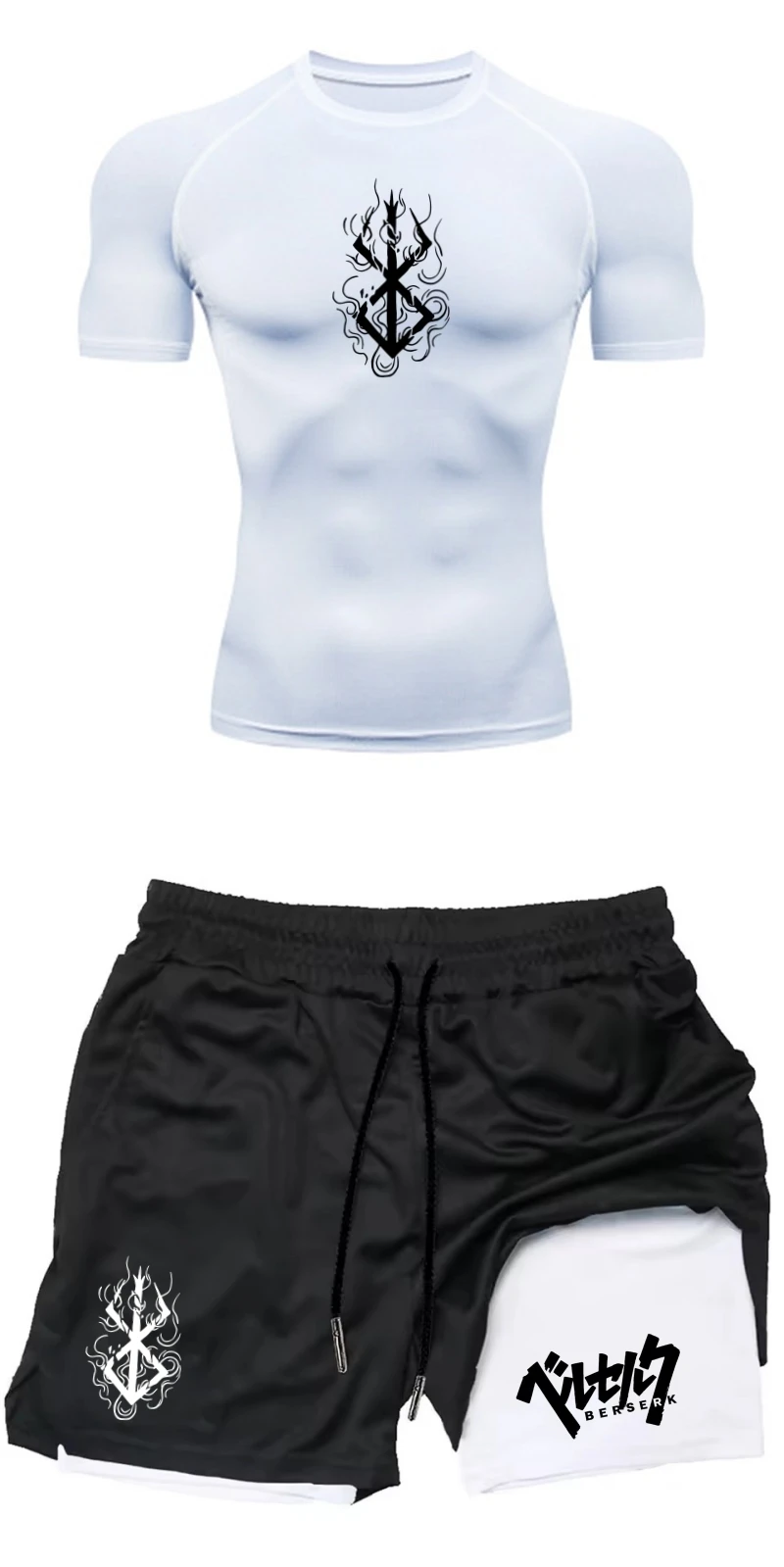Conjunto de Treino de Verão pa - Compression Shorts Athletes avaliação e preço