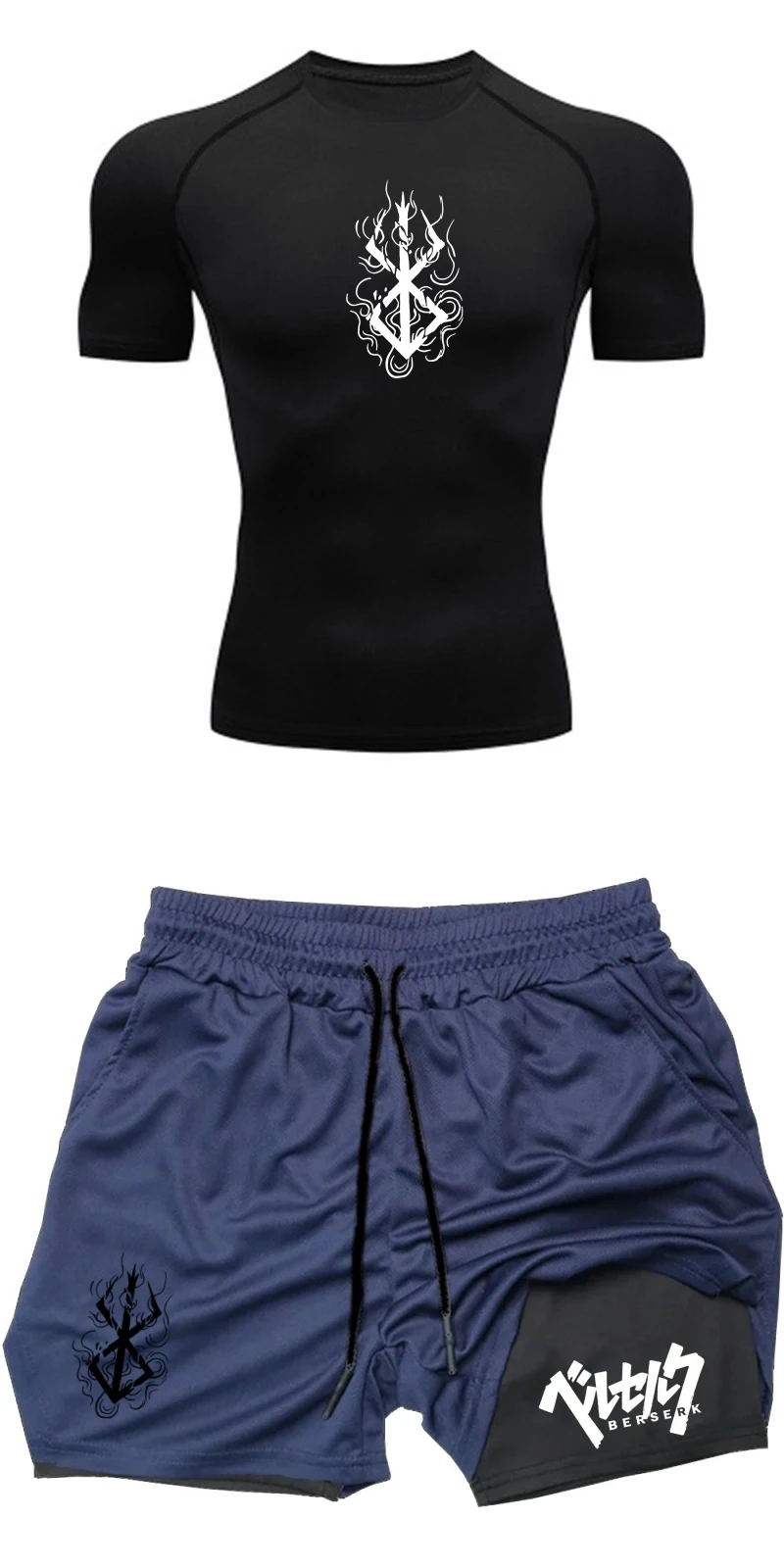 Conjunto de Treino de Verão pa - Compression Shorts Athletes avaliação e preço