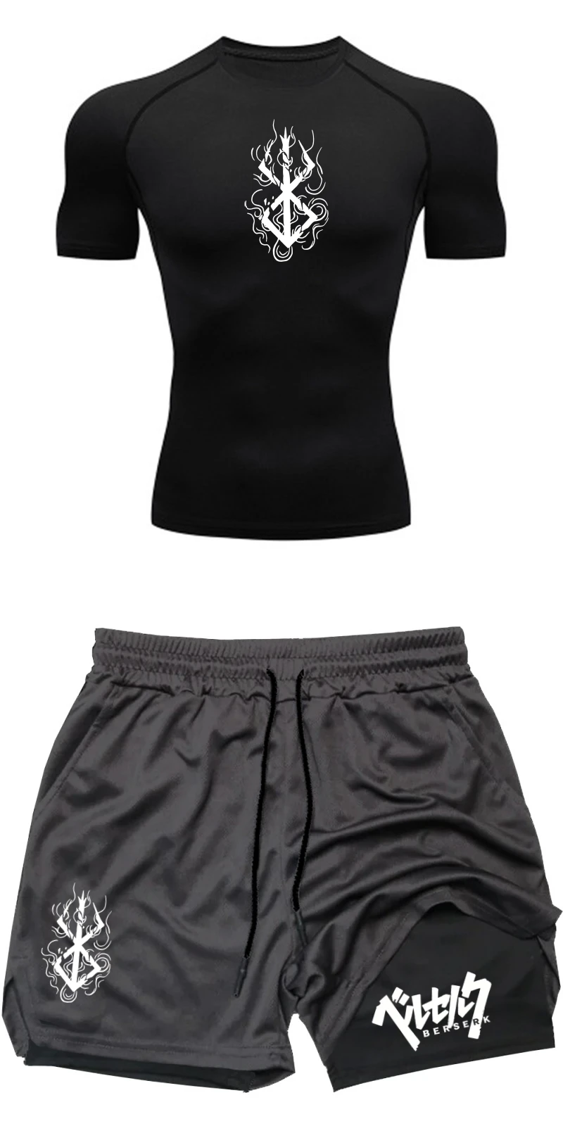 Conjunto de Treino de Verão pa - Compression Shorts Athletes avaliação e preço