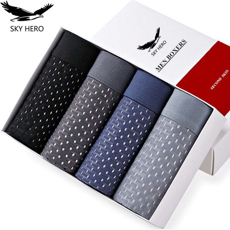 4 pçs/lote cuecas boxers short - Multi Pack Underwear avaliação e preço