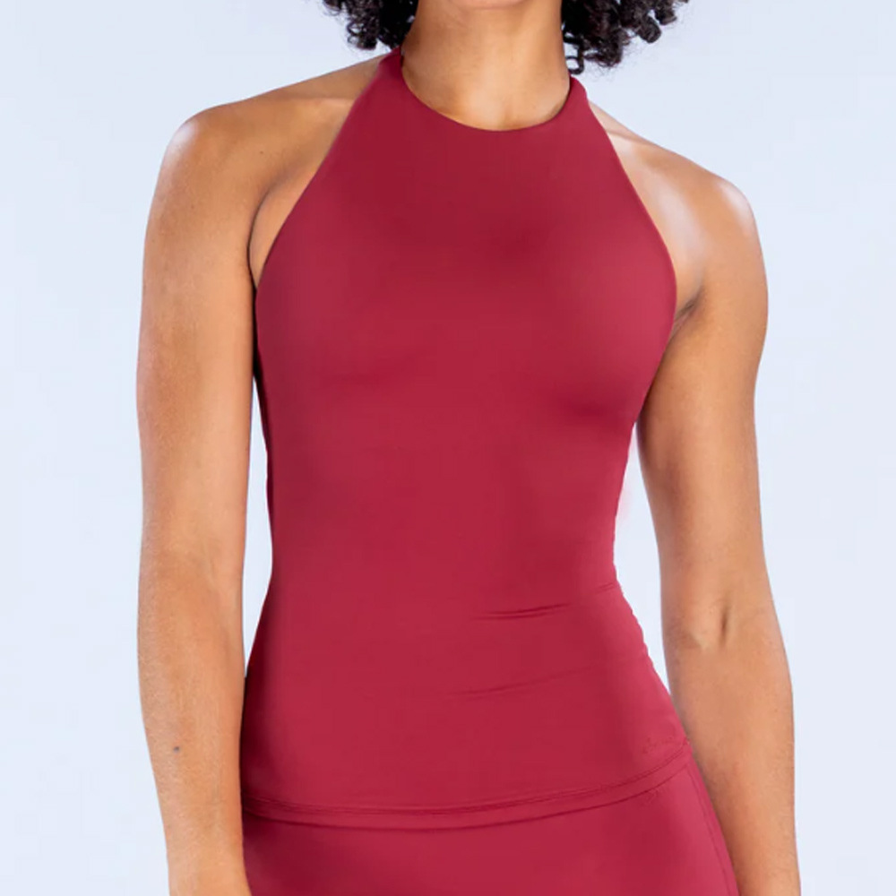 Top Halter Feminino com Sutiã  - Suspender Tank Top avaliação e preço